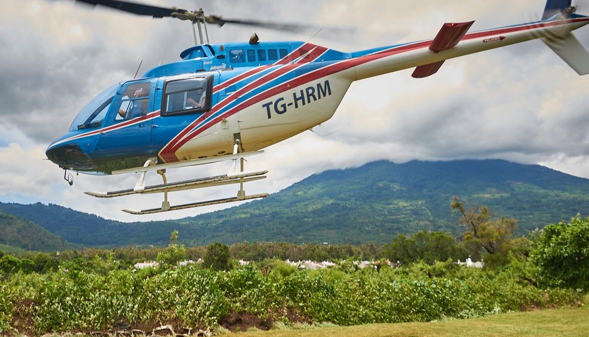 antigua guatemala helicopter tour