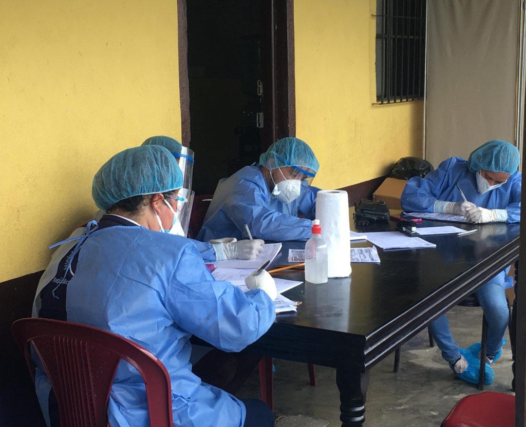 free covid testing comes to Guatemalan villages