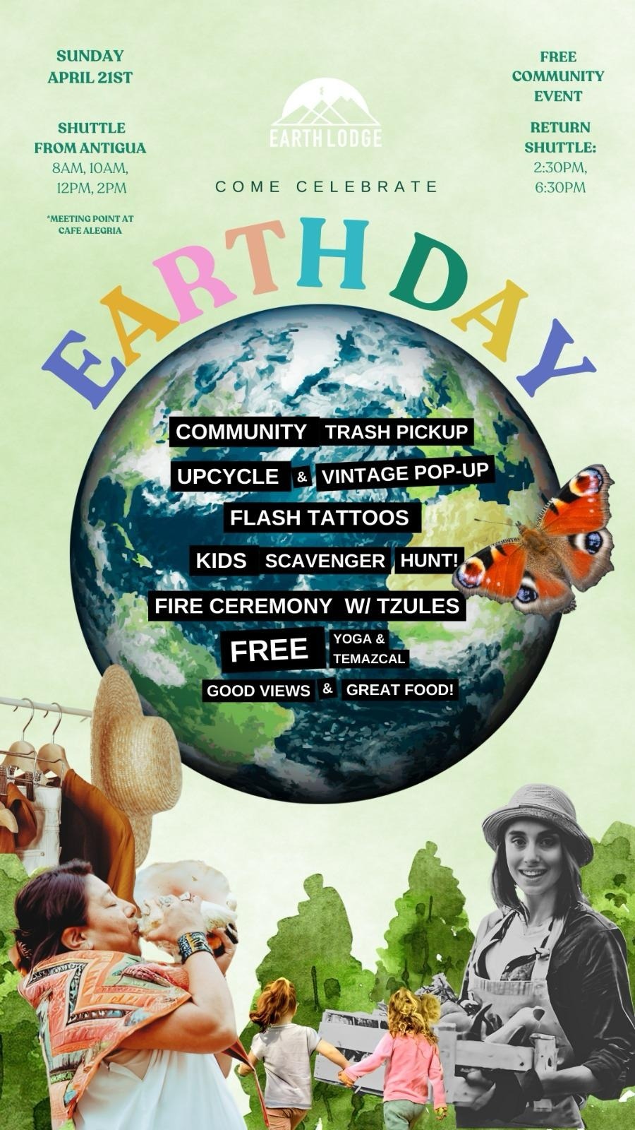 Earth Day at Earth Lodge